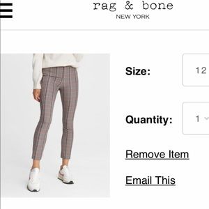 Rag & Bone Women’s Pants